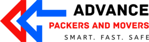 Advance Packers And Movers Black Logo