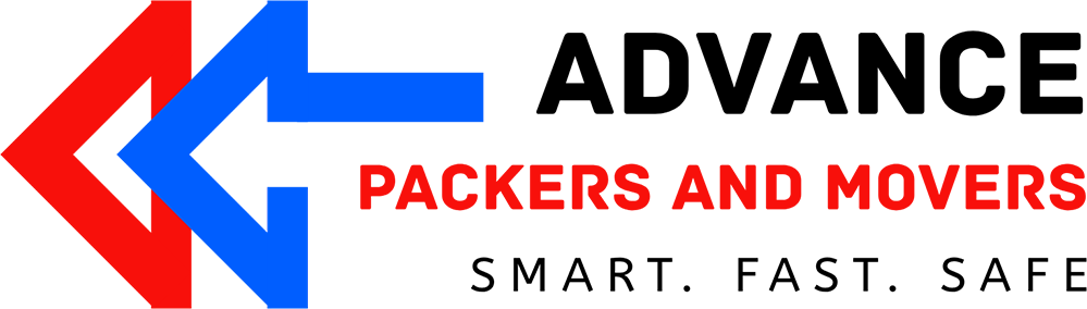 Advance Packers And Movers Black Logo